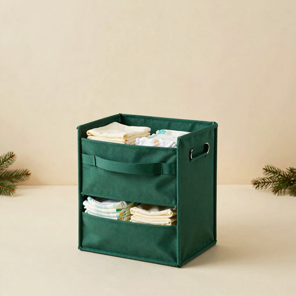 Evergreen Diaper Caddy